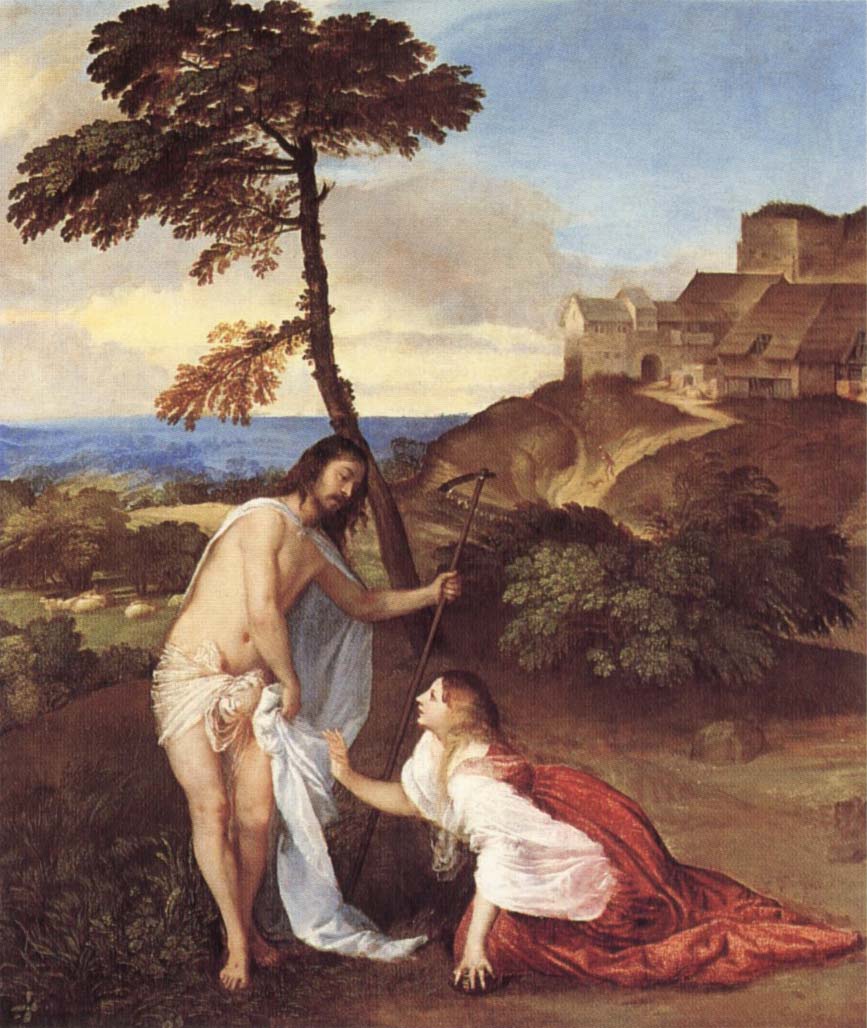 Christ and Maria Magdalena